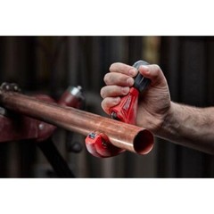 Copper Tubing Cutter 1-1/2 in. Constant Swing Chrome Rollers Easy Grip Knob