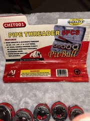 Pit Bull CHIT001 Pipe Threader Set, 5-Piece