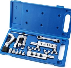 Durable Single Flaring & Swaging Tool Kit: Perfect for HVAC and Plumbing Tasks