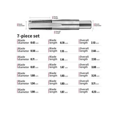Tap Pipe Extended Pipe threadtap NPT high Speed Steel (HSS) Lengthened Taper &hellip;