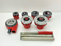 Super Ego BSPT Pipe Threader Set With Carrying Case