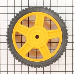 Husqvarna 532400542 Wheel 8&times;1.75 Grey Rad 3.5 Spoke Lawn & Garden