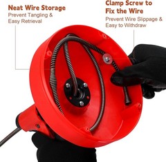 New 50 FT Double Mode Drain Snake Tools, 11-in-1 Drain Auger for Sink and Dra&hellip;