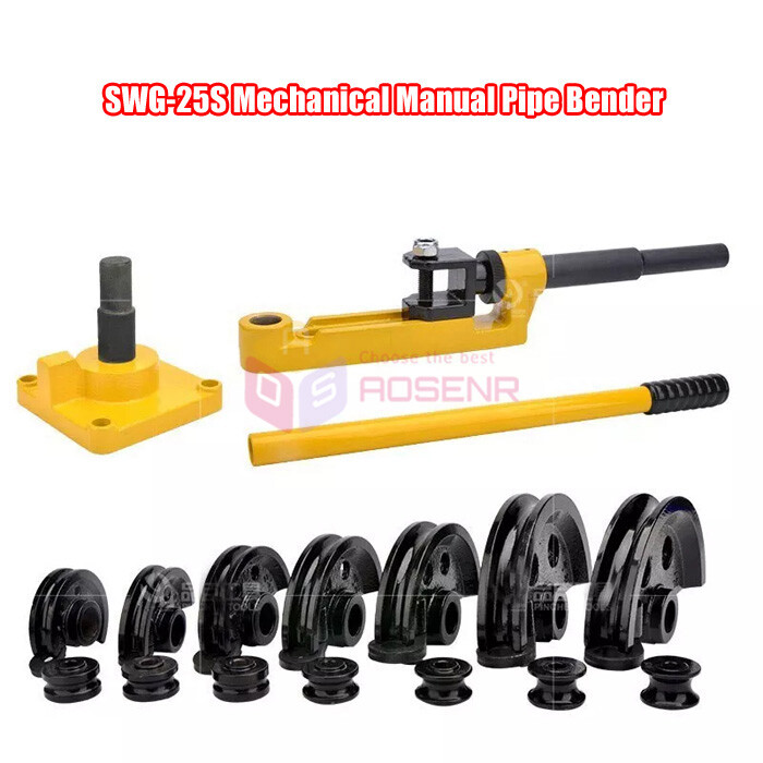 SWG-25S Manual Pipe Bender U-Shaped Tube Bending Machine Mechanical Tube Bender