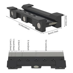 Multi-Function Magnetic Brake Tool Bender,Vise Mount Metal Bender Attachment