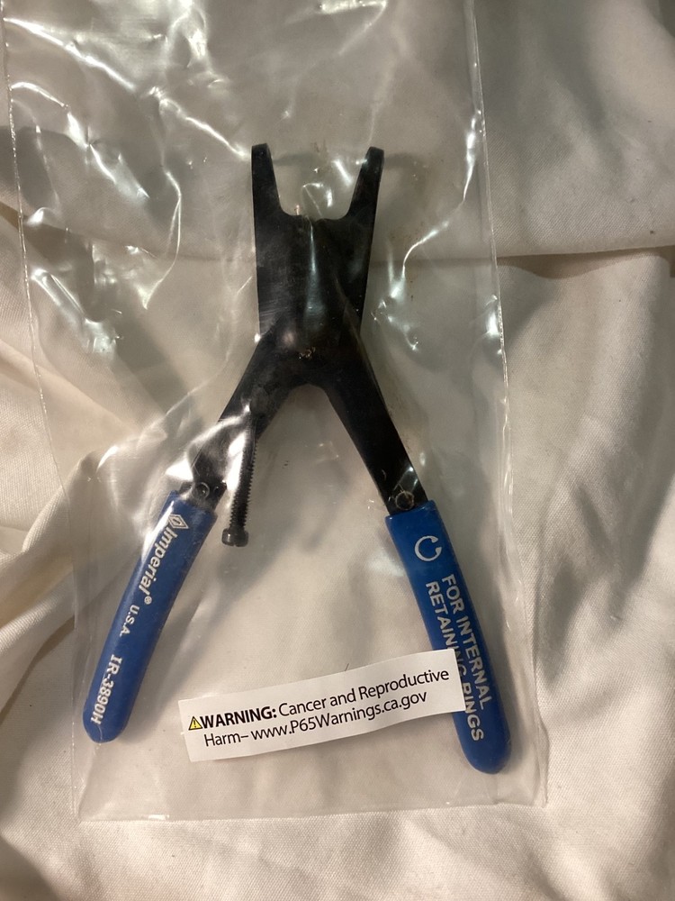 Imperial Tool IR-3890H Fixed Tip Ret. Ring Plier .038 Tip Dia. / 90 Deg. Bend