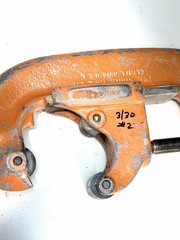 Ridgid No. 4-S Heavy Duty Pipe Cutter, 2&Prime; to 4&Prime; Pipe Used / Works Good #2