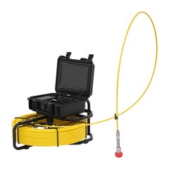 Drain Sewer Camera Pipe Inspection Camera System 60m / 200ft Cable W/9&rdquo; Monitor