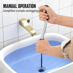 25FT Replaceable Cable, Compatible with Electric Drain Auger(Cadl-2004, PEDC-23