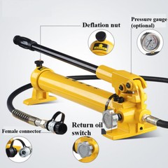 CP-700 Manual Hydraulic Pump Station Single Acting Portable High Pressure Pump
