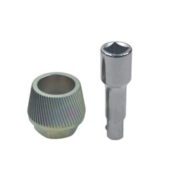 1.5&rdquo; Tub Drain Extractor with 1/2&rdquo; Socket Bathtub Remover Colourful Galvanized