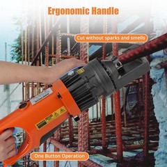 Hydraulic Rebar Cutter Tool, 900W Cutting up to 5/8 Inch #5 4-16mm Rebar Stee&hellip;