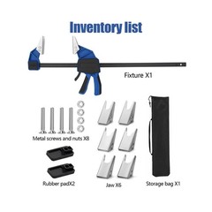 18&rdquo; Hydraulic Quick Connect Hand Clamp Tool 6 Pcs NPT Dual-Jaw&hellip; USA FAST SHIP