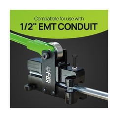 Conduit Bender, 12~14.3mm（9/16in）- Adjustable Offset for Flexible
