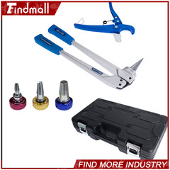 Findmall With 1/2&Prime; 3/4&Prime; 1&Prime; Expander Heads PEX Expansion Tool Kit Tube Expander