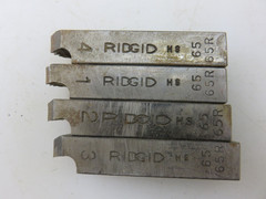 Ridgid No. 65-R Dies Replacement Pipe Threader Head Vintage Made In USA