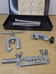 Craftsman Vintage Flaring Tool Set With Steel Box And Spring Tubes
