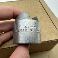 Rare McManus Tools Specialty Socket Wrench Mechanic Tool 3/4&Prime; Square Drive.