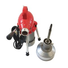 110V Sectional Pipe Drain Cleaner Cleaning Machine Electric Snake Sewer GQ-75