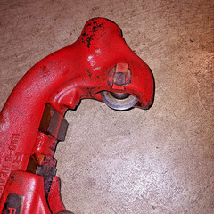 Rigid Heavy Duty Pipe Cutter No. 3-S 1&Prime;-3&Prime; with handle