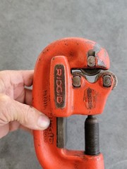 Ridgid No. 1 / 1A 1- &ndash; 2&Prime; Heavy Duty Pipe Cutter Used Excellent Condition! LOOK