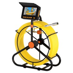 4.3-inch Screen 16GB DVR Pipeline Camera 23mm/0.9-inch Camera Diameter 20m Cable