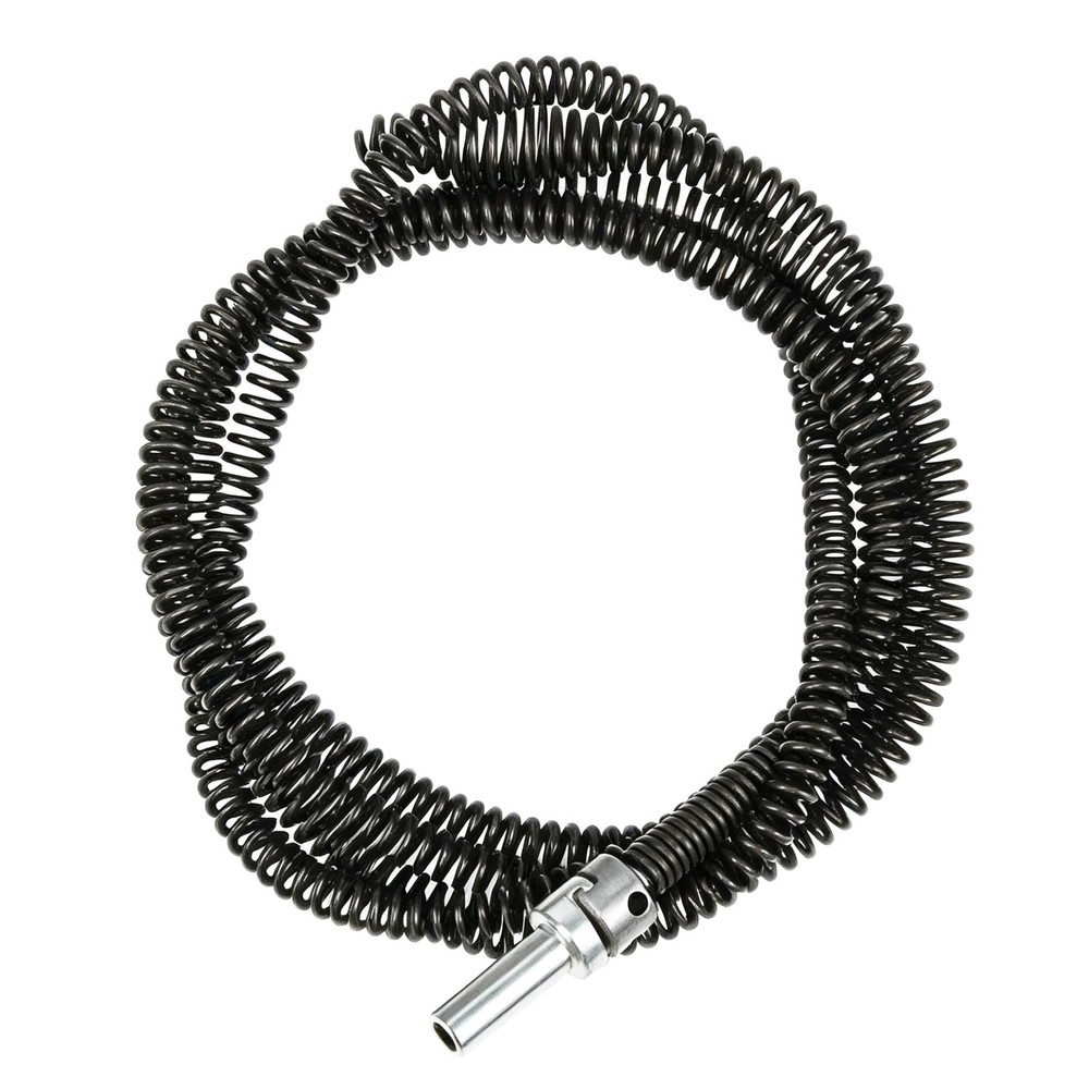 Drain Auger Snake Cable with Drill Adapter 6.5 Ft Heavy Duty