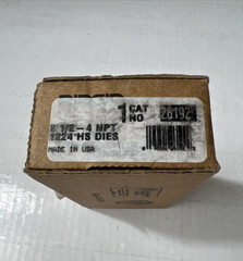 RIDGID 1224 DIES 2-1/2&Prime;-4&Prime; HS NPT (26192)