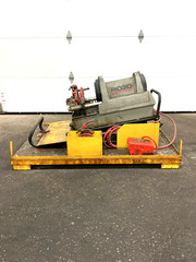 MO-6711, RIDGID 1822-1 PORTABLE PIPE THREADER. 120 V. 60 HZ. 15 A.