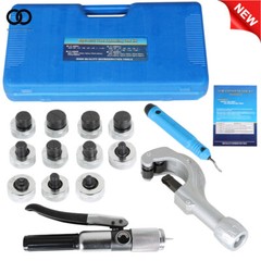 HVAC Hydraulic Swaging Tool Kit For Copper Tubing Expanding 3/8&Prime; to 1-5/8&Prime; New