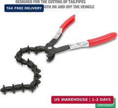 OEMTOOLS 27045 Exhaust Cutter, Cuts 3/4&Prime; to 3-1/4&Prime; Pipe, Durable Chain Cutter To