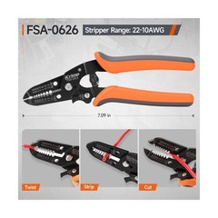 iCrimp 8-Piece Ratcheting Crimping Tool Set with PM Powder-Metallurgy Quick-E&hellip;
