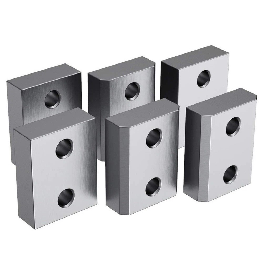 Electric Rebar Cutter Replacement Jaw Blades D2 Steel Material For 3/4inch 20mm