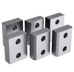 Electric Rebar Cutter Replacement Jaw Blades D2 Steel Material For 3/4inch 20mm