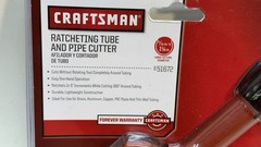 CRAFTSMAN 51672 Ratcheting Tube and Pipe Cutter 5/16&Prime; to 1-1/8&Prime;