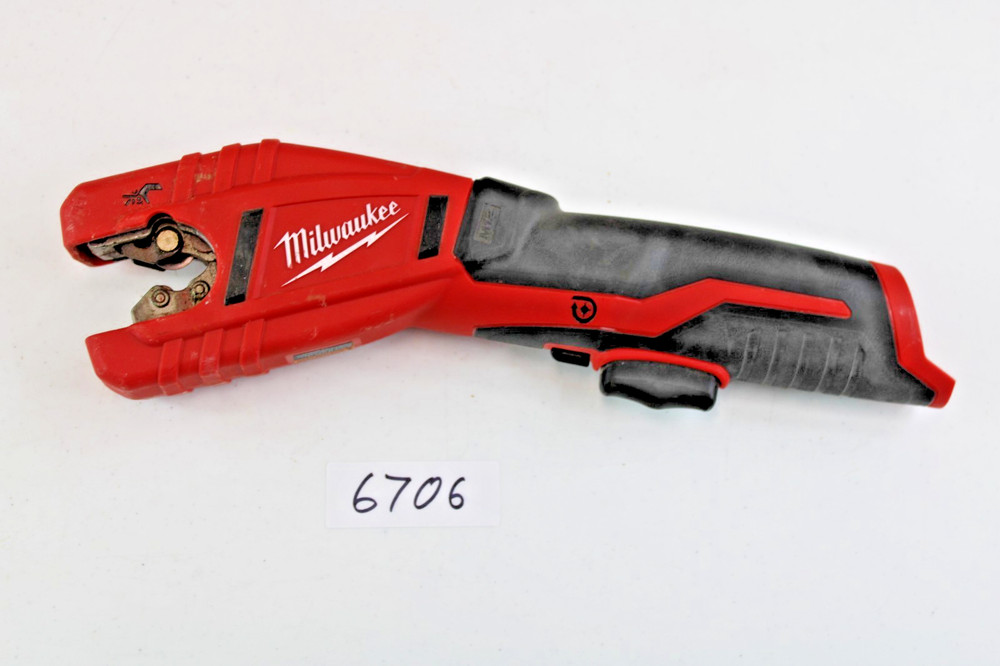 Milwaukee 2471-20 M12 Cordless Copper Tubing Cutter &ndash; Red-used-6706