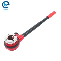 Pipe Threading Tool With 3 Dies 1/2&Prime; 3/4&Prime; 1&Prime; Manual Ratchet Pipe Threader Kit