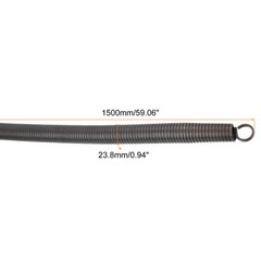 Spring Tube Bender Steel 1500mm/59.06 Inch Long for 25mm 0.98 Inch PVC Pipe