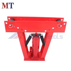 12 Ton Tubing Bender Manual Hydraulic Copper Exhaust Pipe Bender With 6 Dies