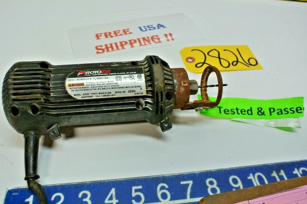 Roto Zip Model SCS 01 &ndash; Type 2 Wookworking Drill Tool SHIPS FREE!