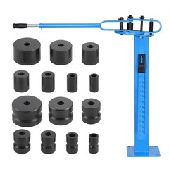 Manual Pipe Bender Max 2&Prime; O.D. Pipe Tube Bending Tool with 14 Bending Dies