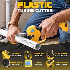 MtiolHig Cordless PVC Pipe Cutter Compatible with DEWALT 20v Battery, 1-5/8&Prime; &hellip;