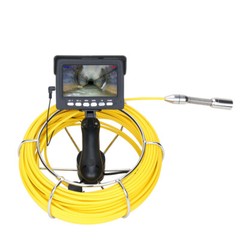 50M Handheld Drain Sewer Camera Pipe Inspection Camera 4.3 in DVR 16GB 22MM Lens