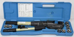 HUSKIE EP-510 Hydraulic Crimper w/Dies Thomas Betts TBM14M 297-31858.
