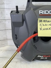 Ridgid FlexShaft K9-12 Wall-to-Wall Drain Cleaning Machine 74978
