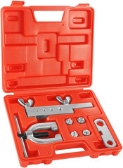 Flexzion DIN/ISO Bubble Flare Brake Line Flaring Tool Kit with 4.75 (CNF-3), 6 (