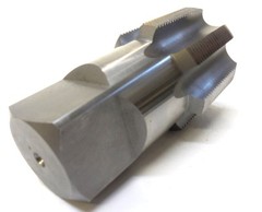 OSG STANDARD PIPE TAP 13135-00, 2-11-1/2 NPTF, 7 FL FLUTE, HSS, 4 1/2&Prime; OAL