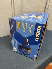 New Kobalt 24v Cordless Drain Auger Kit with 85 Watt Battery & Charger 4891704