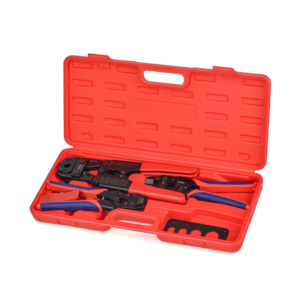 iCrimp PEX Crimping Tool Set for Copper Crimp Ring and PEX Cinch Clamp, Crimp&hellip;
