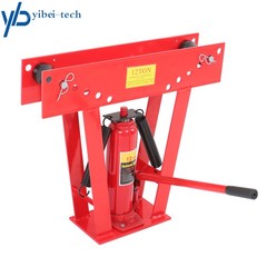 12 Ton Pipe Bender Manual Hydraulic w/6 Dies Piping Bending Exhaust Tube Tools